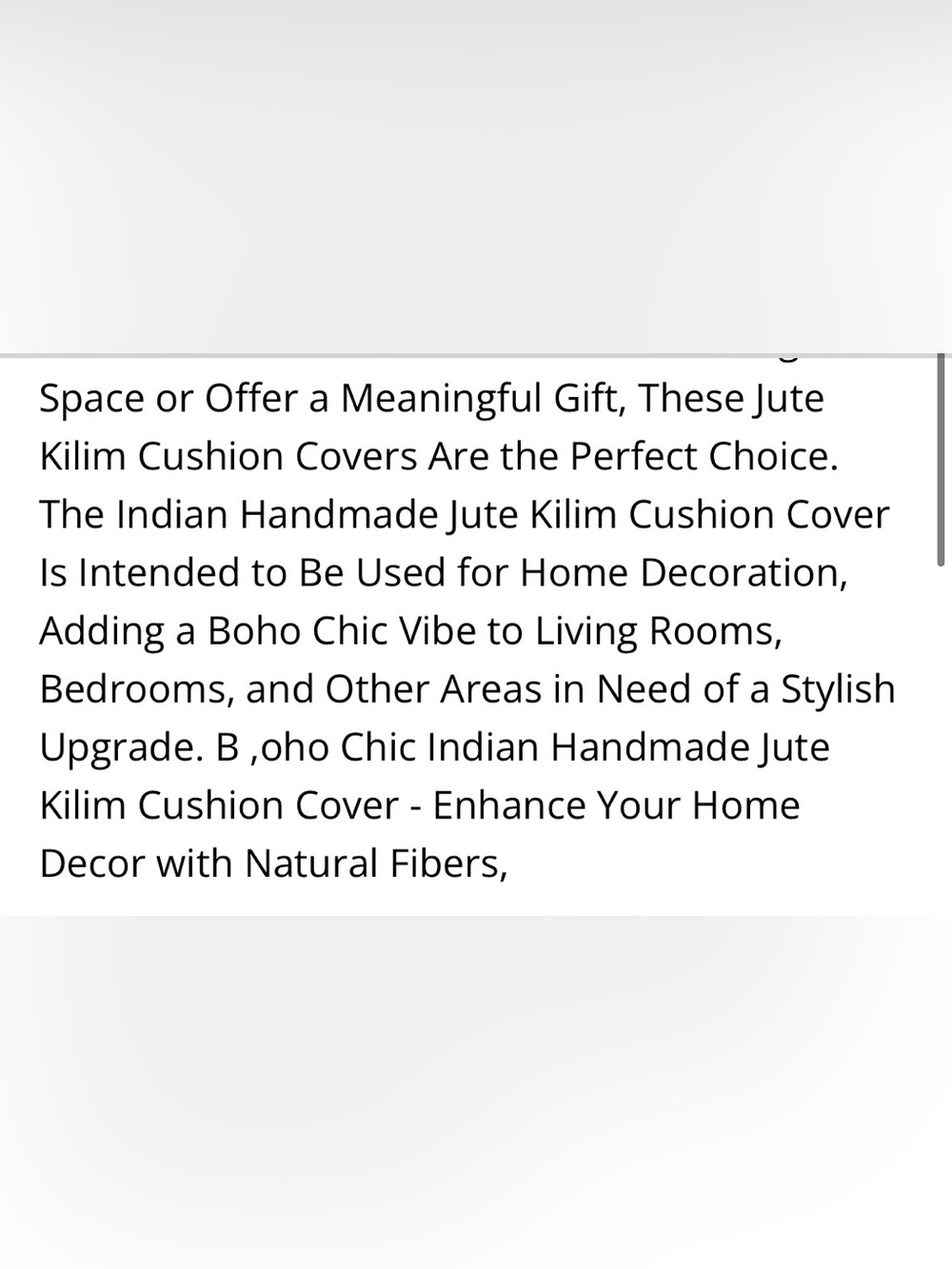 Decorative Indian Vintage Jute Kilim Throw Pillow Cover SQUARE 18x18” GREEN GOLD - Picture 10 of 10